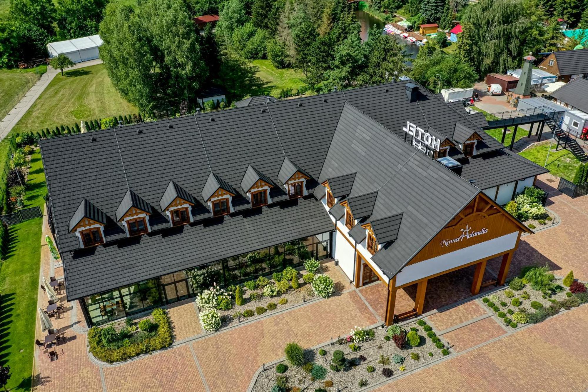 Hotel Nowa Holandia Ельблонг Екстер'єр фото